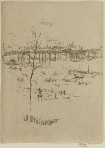 Charing Cross Railway Bridge by James Abbott McNeill Whistler